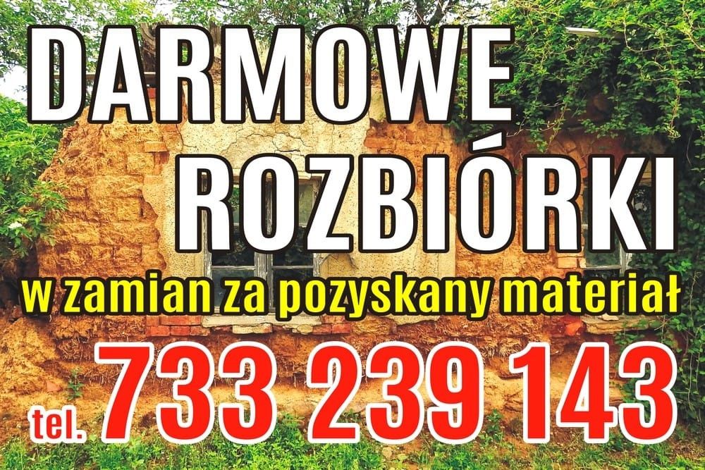Darmowe rozbiórki opolskie dolnośląskie