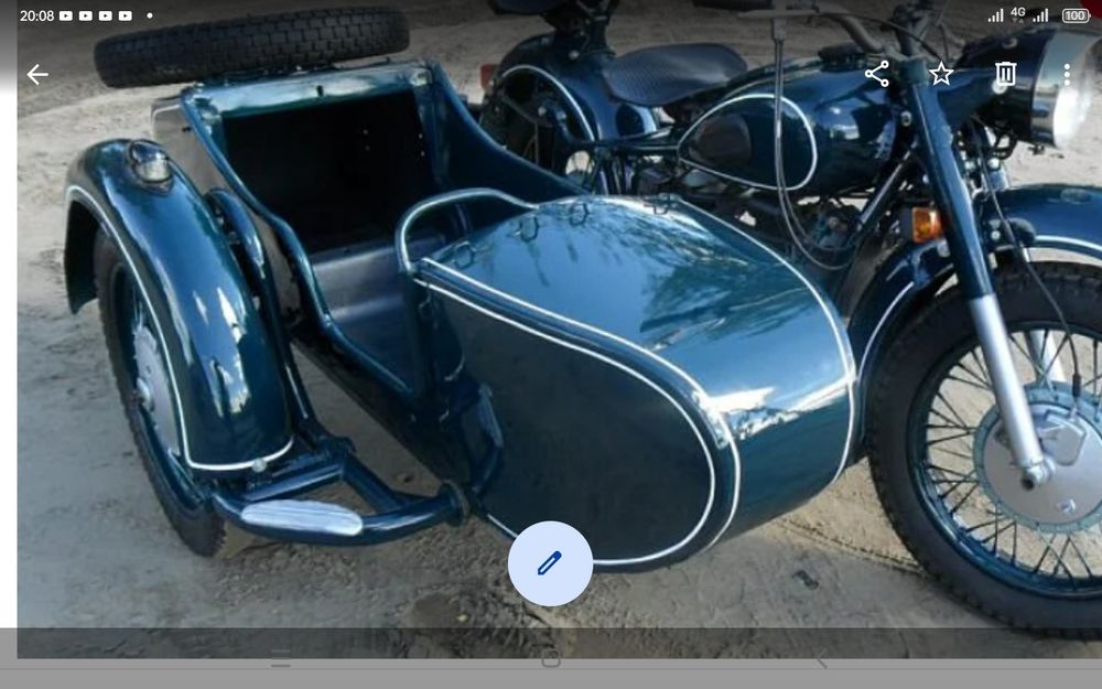 Мотоцикл Днепр 11 с дизельным двигателем