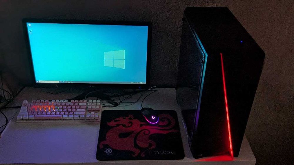 Игровой компьютер мощный ПК Intel i7 32gb 15500