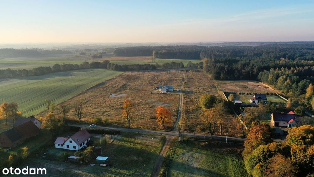 OSTATNIE działki blisko Gdańska - warunki zabudowy, media, droga