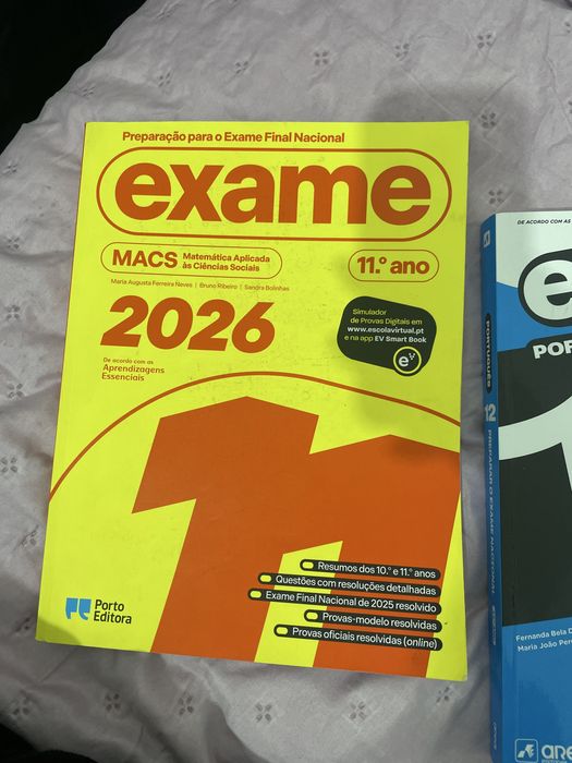 Livros Preparatórios Para Exame Nacional (2026)