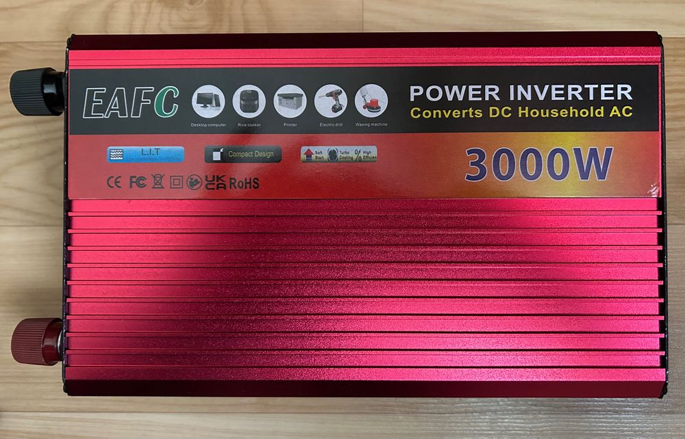 Інвертор “EAFC” 3000 W / 12 V