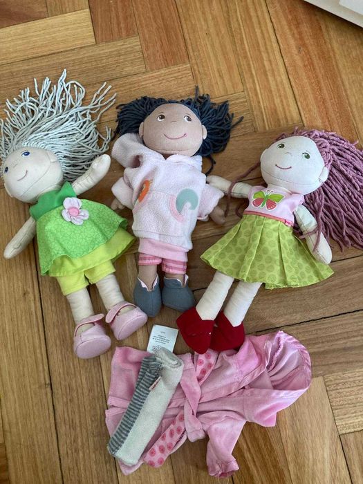Bonecas de pano Haba