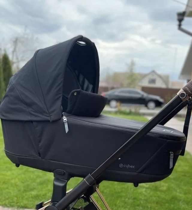 Люлька Cybex Priam Lux 4.0 2023 sepia black