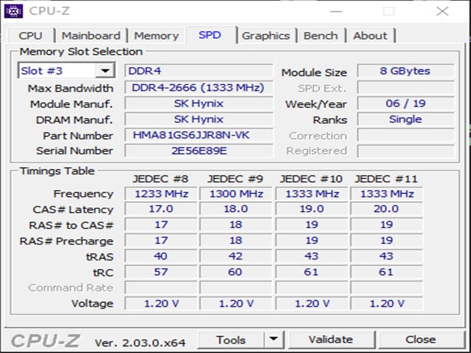 DDR4 16GB HyniX 2666