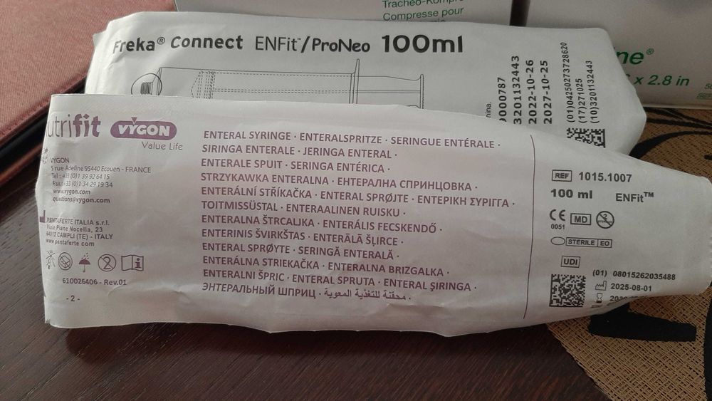Strzykawki enteralne