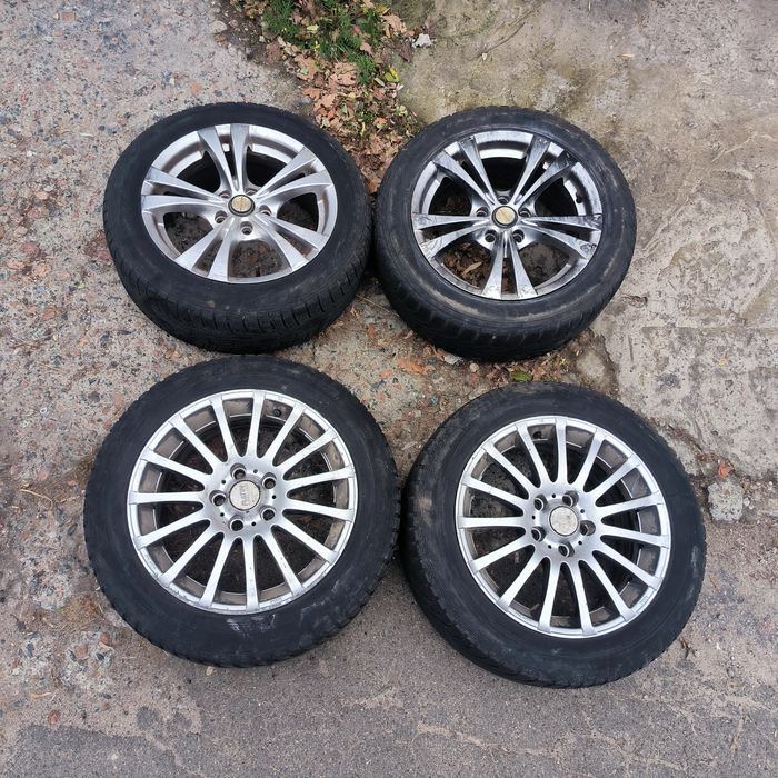 Комплекти дисків з резина гума зима 5х108 R16 розпаровка