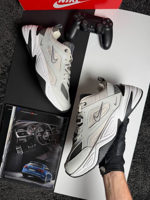 Чоловічі кросівки найк текно Nike M2K Tekno M Pale Grey White [41-46]