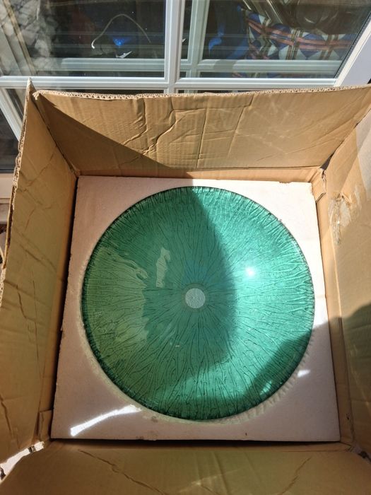 Lavatorio em vidro  diâmetro 45cm