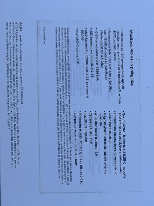 3 MacBook Pro - LEIAM COM ATENÇÃO A DESCRIÇÃO