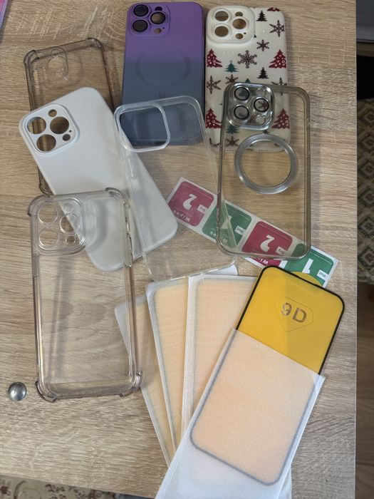 Чехли та захисне скло на Iphone 14 pro max