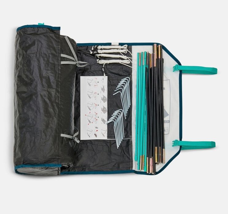 Tenda de campismo QUECHUA MH100 XL Fresh & Black – 3 lugares