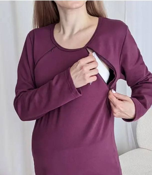 Реглан блуза для годуючих мам