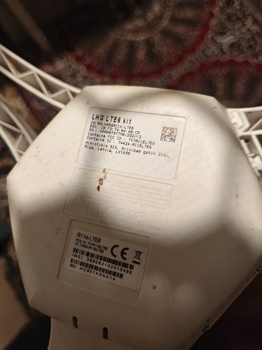 4G інтернет - Mikrotik LHG LTE6 kit