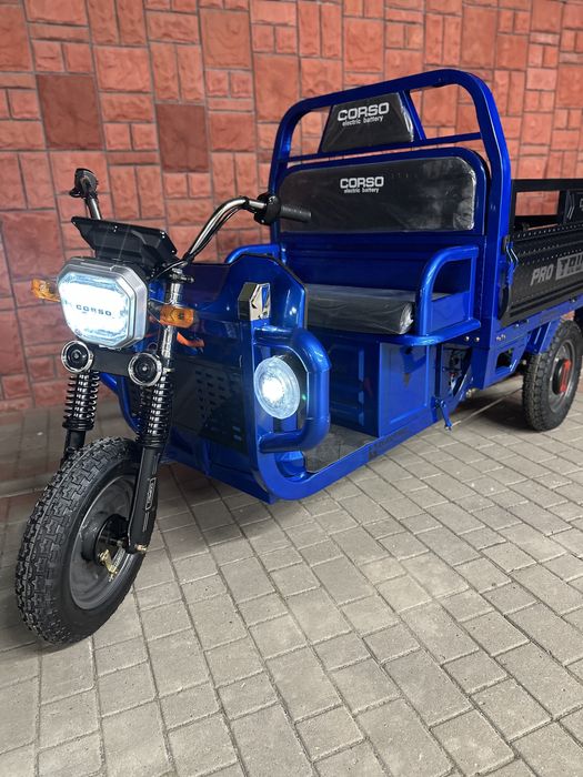 Електричний вантажний трицикл Corso 1200w