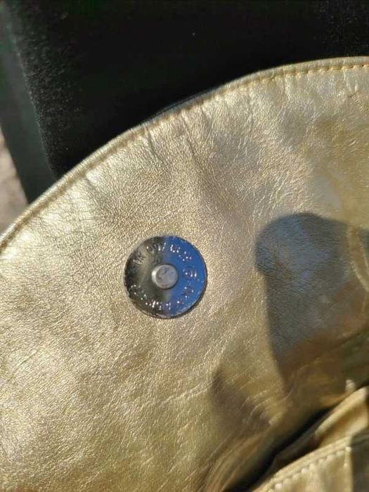Mala de Ombro Gai Mattiolo – Dourado Metalizado ENVIO GRATIS