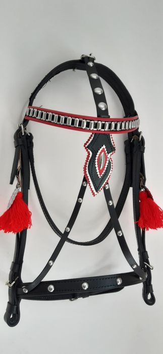 Oglowie kantar ozdobny