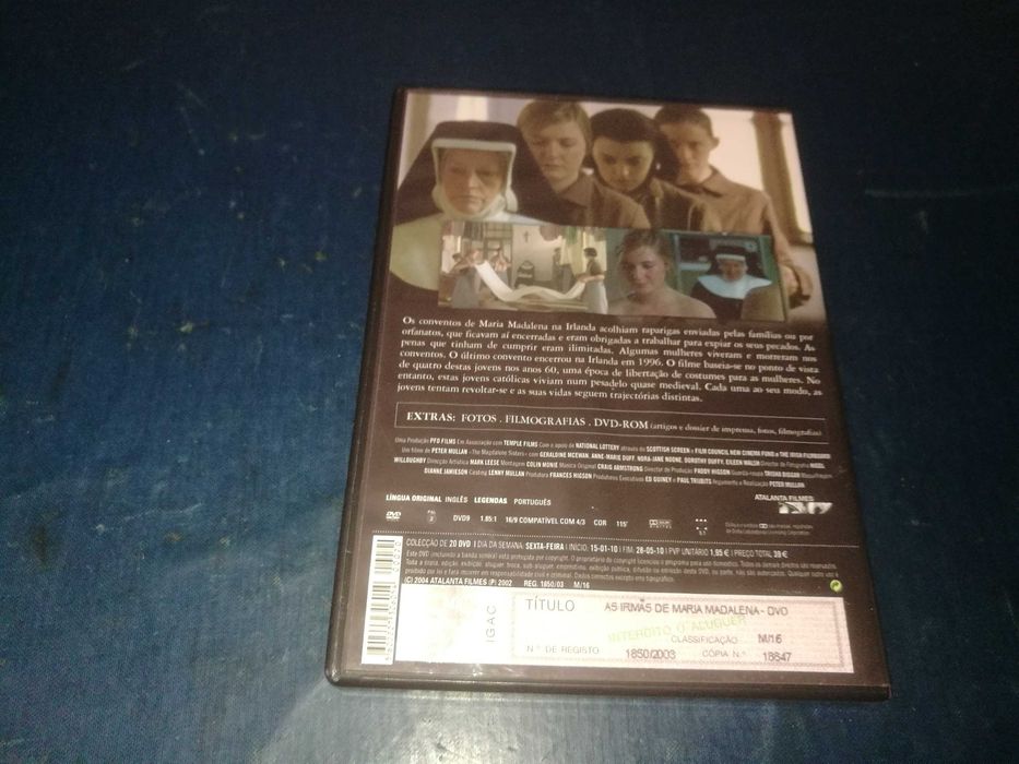AS IRMÃS DE MARIA MADALENA  DVD (legendagem em Português)