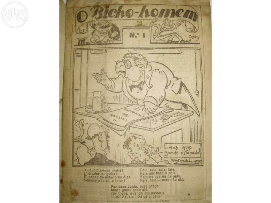 Caderneta/concurso do Diário de Notícias"O bicho-Homem"