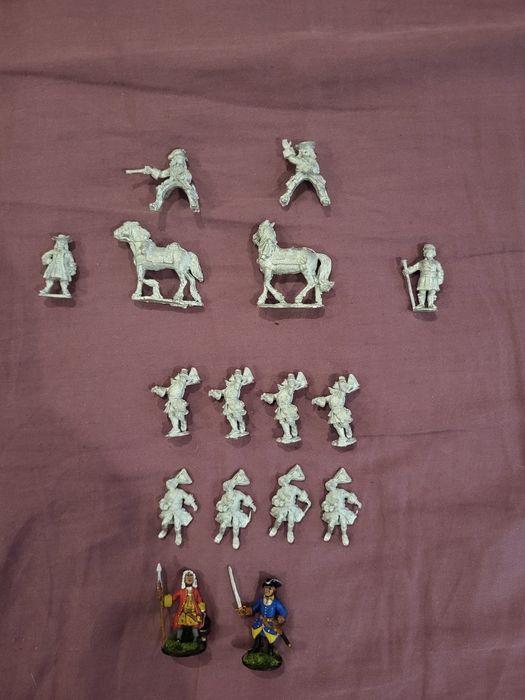 Солдатики 28 мм. Войны Людовика 14