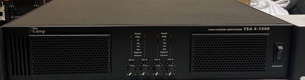 Amplificador profissional T. AMP.  TSA 4-1300