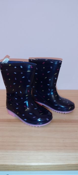 Girls' Rain Boots, Size 24