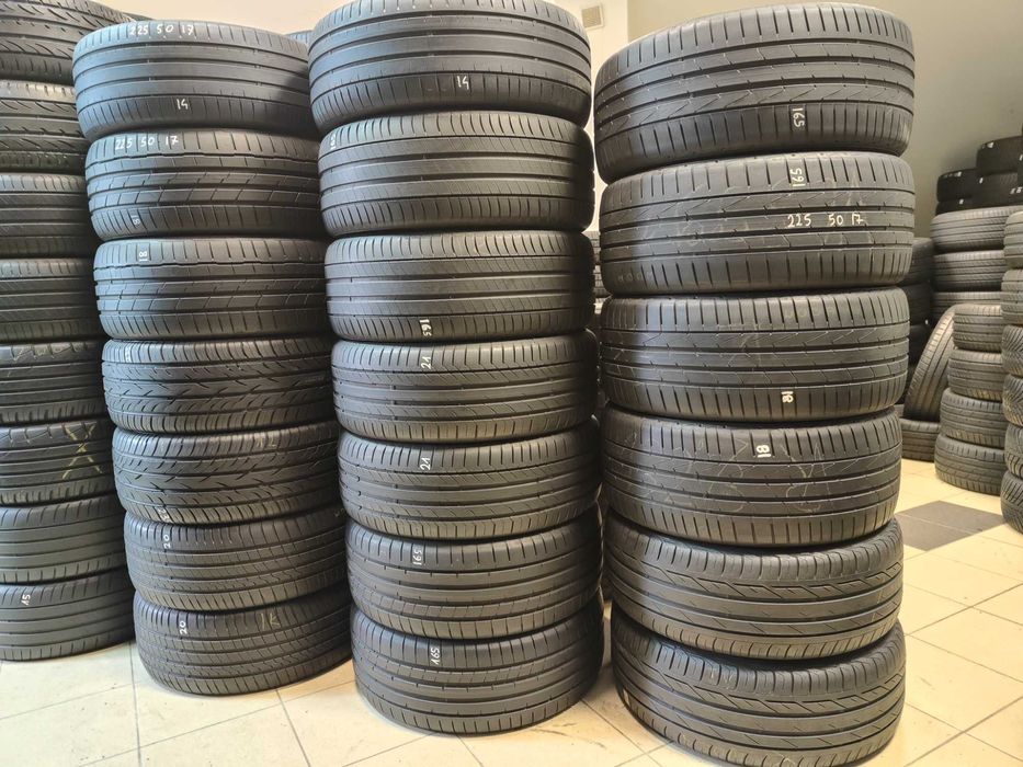 225/50 R17 Michelin Hankook Bridgestone Continental Dunlop itp para