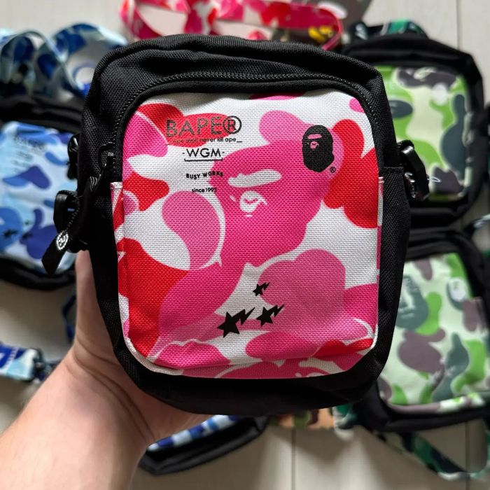 Сумка через плече Bape,3 кольори