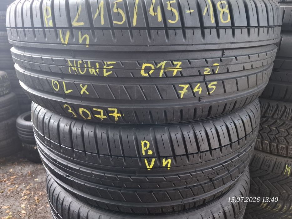 Sprzedam komplet opon nowych letnich Michelin pilot Sport 3