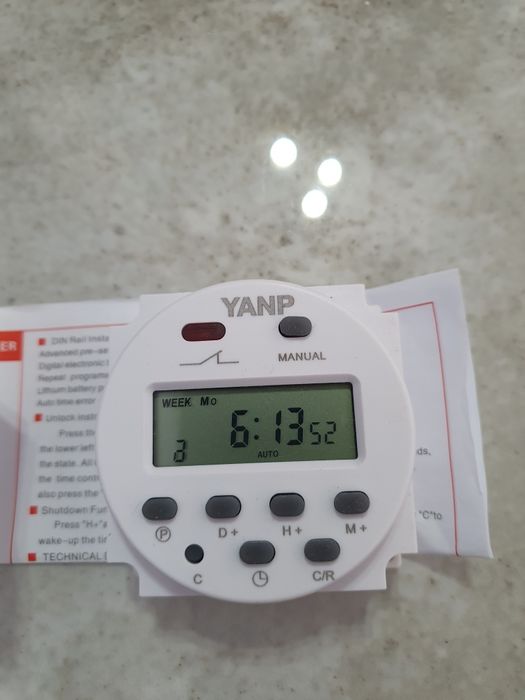 Programator czasowy Flix PROGRAMATOR TIMER CZASOWY 230V