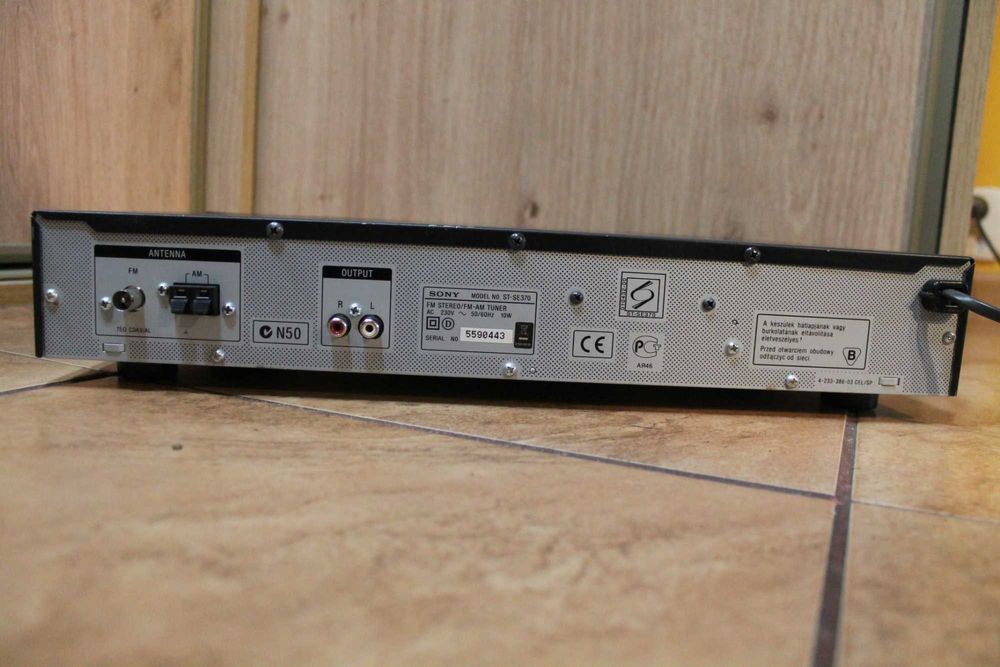 Tuner Radiowy Cyfrowy Sony ST-SE370 Radio FM