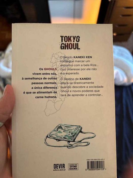Tokyo Ghoul - Volume 1 - Livro como novo