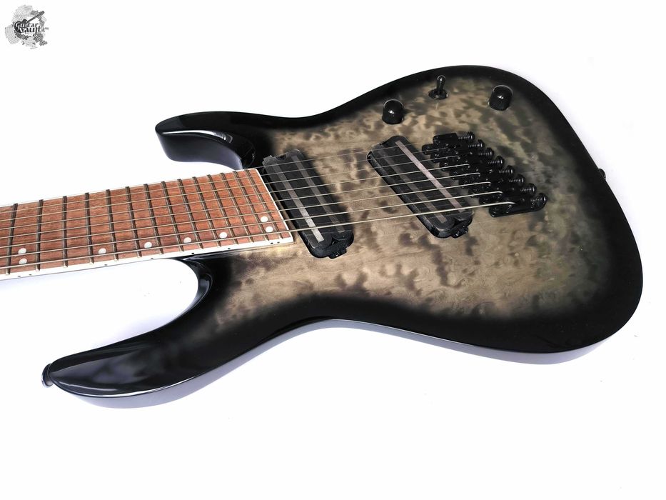 Новий 8 струн мультік Jackson Soloist Arch Top SLATX8Q MS '2024 TBB