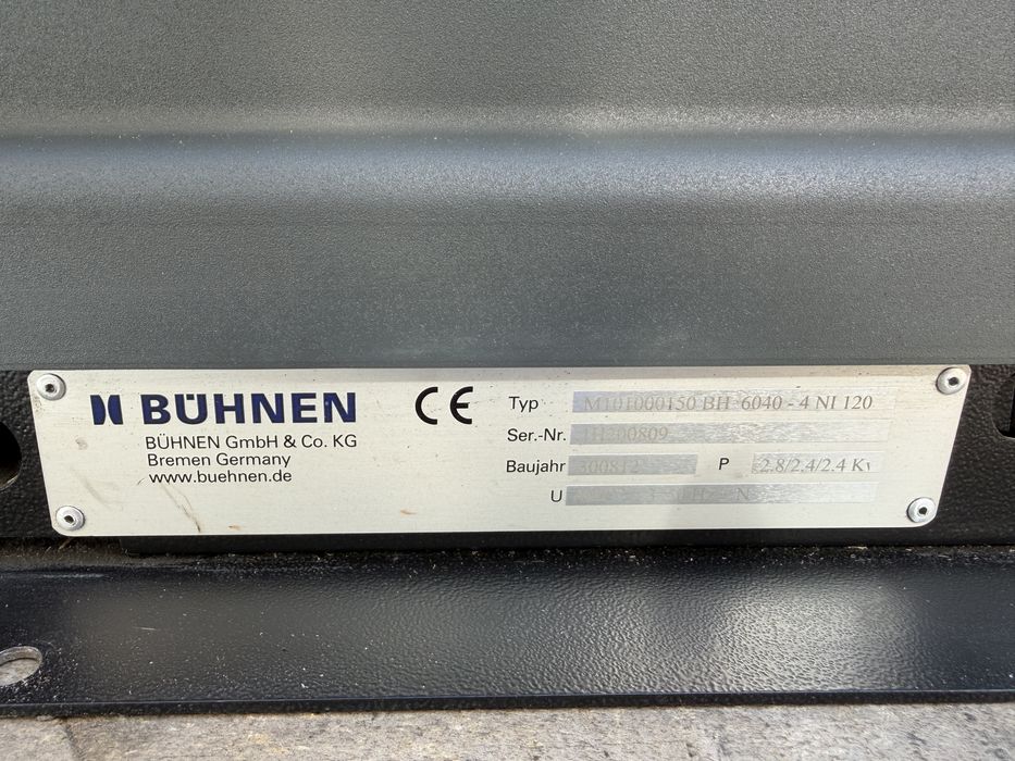 BÜHNEN 6040 – system aplikacji kleju / agregat klejowy + 4 węże