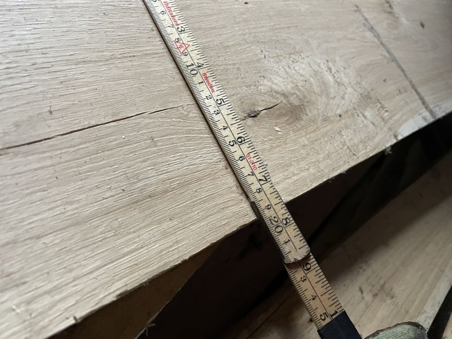 Deski dębowe na przykrycie kanału, schody, najazdy