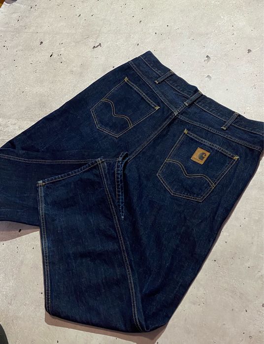 Джинсы carhart , baggy класические , широкие