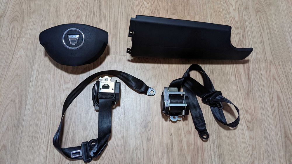Conjunto Kit Airbags Tablier Dacia Duster 1 Volante Cintos