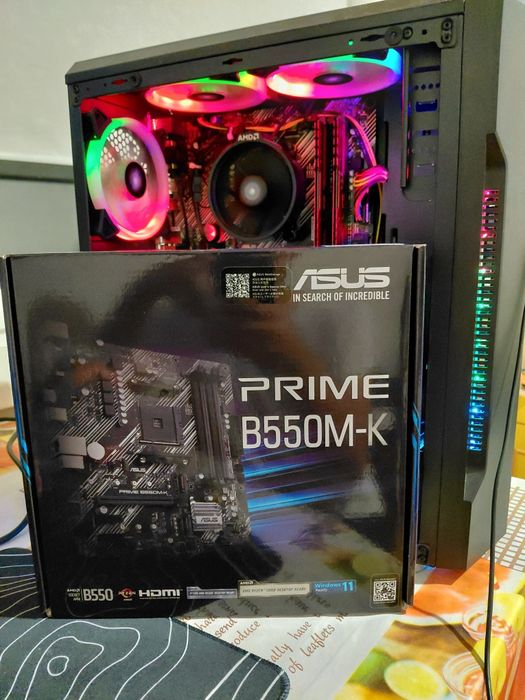 ОЗУ DDR4 (16GB), AMD RYZEN 5 5500, NVIDIA 1050 TI 4GB