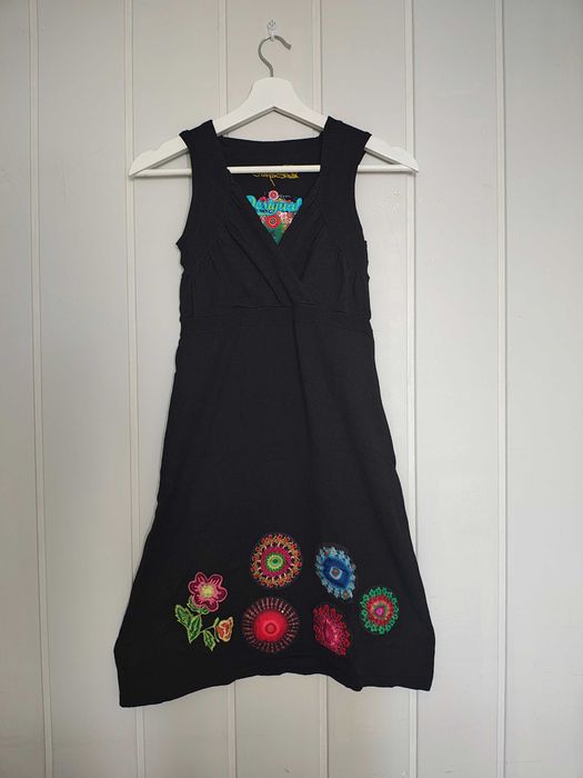 Sukienka mini Desigual S/36 czarna