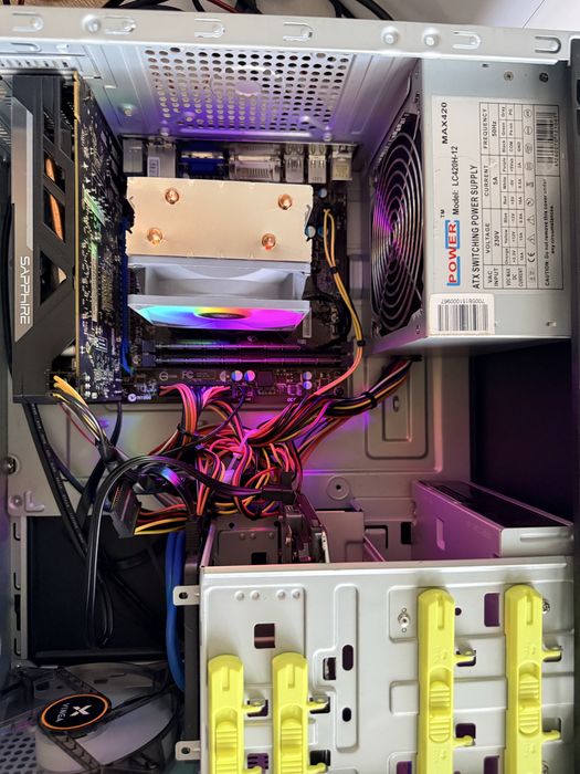 Компьютер Бюджетний ігровий Intel i5+16ddr+ssd 560 gb+R7 370x AMD