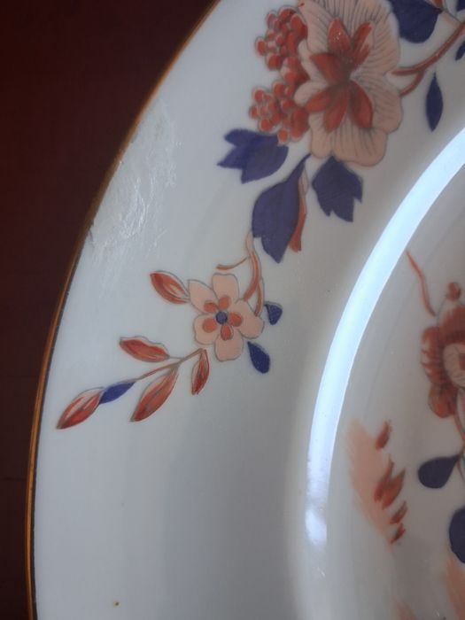 Prato de bolo vista alegre  serviço Imari