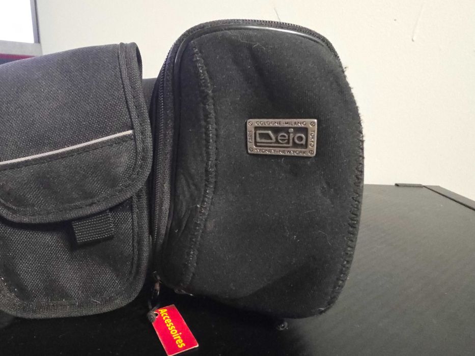 5x  uniwersalne etui/kabury z materiału zapinane na rzep,