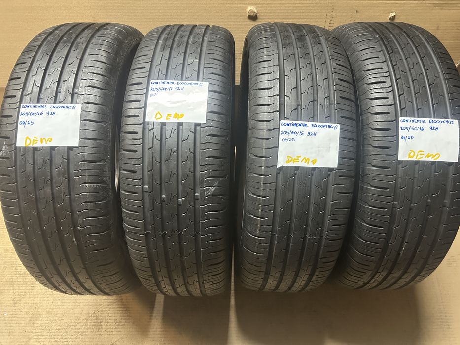 2x 205/60R16 92H CONTINENTAL ECOCONTACT 6 opona letnie DEMO