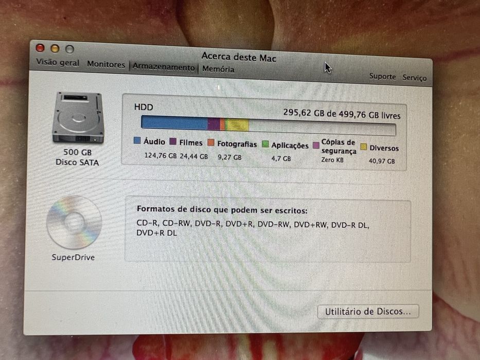 iMac 20 polegadas, 500gb hd64862025807233123