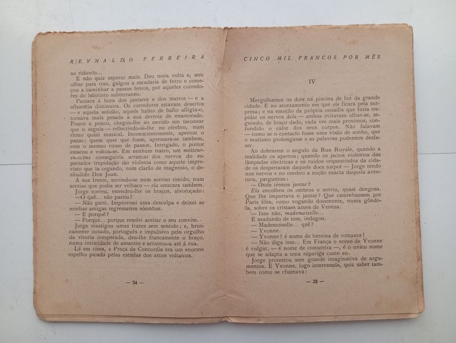 livro "Cinco Mil Francos por Mês"