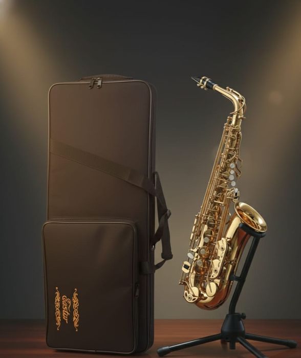 Saxofone Eastar com estojo