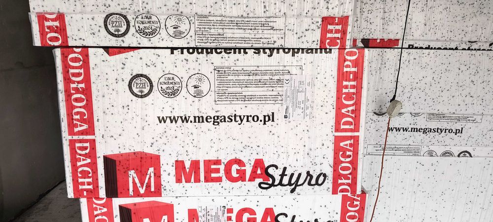 Styropian podłogowy 5CM - EPS100
