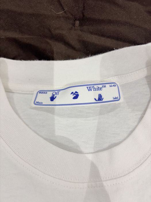 T shirt offwhite tamanho S