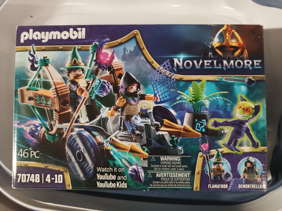 Playmobil Novelmore 70748 Violet Vale Pojazd do łapania demonów