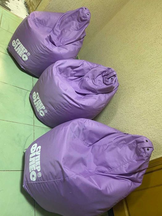 М'яч - крісло, груша - крісло, мішок - крісло